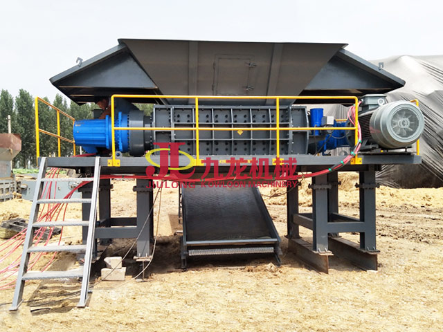 天津生物質燃料破碎現(xiàn)場